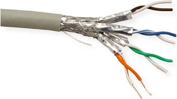 Roline CAT 6a S/FTP 100m grau 21.15.0883