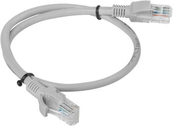 Lanberg PATCHCORD CAT.6 UTP 0.5M GRAU (PCU6-10CC-0050-S)