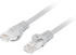 Lanberg PATCHKABEL CAT.6 UTP LSZH CU 1.5M GRAU Netzwerk CAT 6 (PCU6-10CU-0150-S)