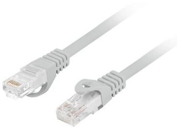 Lanberg PATCHKABEL CAT.6 UTP LSZH CU 10M GRAU Kabel Netzwerk (PCU6-10CU-1000-S)