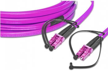 Lightwin LC-LC OM4 10m Glasfaserkabel Violett (LDP-50 LC-LC 10.0 OM4 FD)