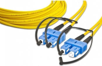 Lightwin LDP-09 SC-SC 1.0 Glasfaserkabel 1m Gelb (LDP-09 SC-SC 1.0)