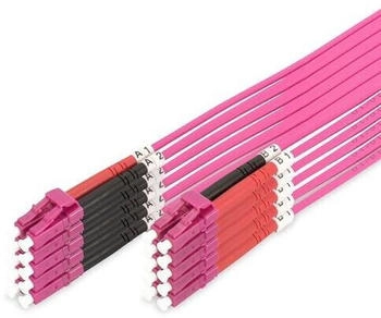Digitus LC/LC 50/125&micro; OM4 LWL-Kabel 2m violett