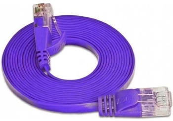 SLIM U6 20 VT Cat.6 -Patchkabel U/UTP 20m violett (PKW- -KAT6 20.0 VT)