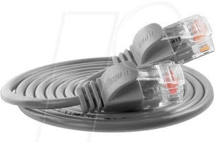 SLIM UL6 5 GR Cat.6 -Light-Kabel U/UTP 5,0m grau (PKW-LIGHT-K6 5.0)