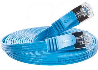 SLIM 0.15m Cat6 RJ-45 RJ-45 Cat6 U/FTP (STP) Blau (PKW-STP- -KAT6 0.15 BL)