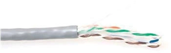ACT CAT6 U/UTP PVC solid with pair splitter 100m reel C6 U/UTP SOLID PVC GREY 100M (XS100H)