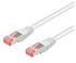 Wentronic 25m 2xRJ-45 Cable RJ-45 RJ-45 Nickel Weiß Cat6 (95656)