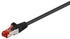 Wentronic CAT 6 Patchkabel S/FTP (PiMF) Schwarz 3m CCA (95508)