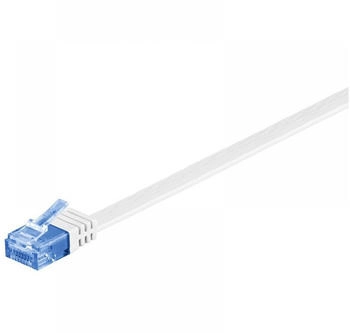 Wentronic 5m Cat6a U/UTP (UTP) Blau Weiß (96347)