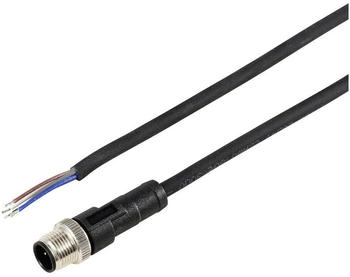 TRU Components TC-12833172 Sensor-/Aktor-Anschlussleitung M12 Stecker gerade 2m Polzahl Sensoren: 5 1St.