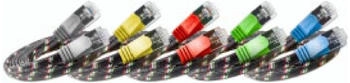 SLIM Cat6 0.25m RJ-45 RJ-45 Cat6 U/FTP (STP) Grau (PKW-TOUGH-STP-K6 0.25)