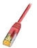 SLIM KAT6A HQ Patchkabel S/FTP LSOH Lifetime Warranty rot RJ45 Patchkabel (PKW-PIMF-KAT6A 30.0 RT)
