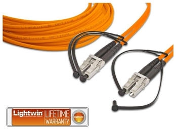 Lightwin LDP-50 LC-LC 1.0 Glasfaserkabel 1m Orange (LDP-50 LC-LC 1.0)