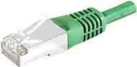 Exertis Connect Patchkabel S/FTP (PIMF) CAT.6A EIA/TIA Class EA grün 7,5m Patchkabel (858351)
