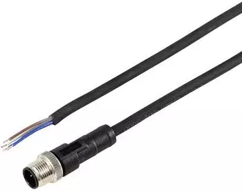 TRU Components TC-12833180 Sensor-/Aktor-Anschlussleitung M12 Stecker gerade 10m Polzahl Sensoren: 5 1St.
