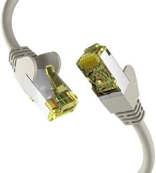 Mcab Netzwerkkabel CAT6a S/FTP PIMF 0,15m grau (EC020200001)