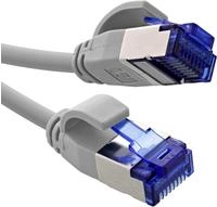 InLine&reg; Patchkabel Slim, Cat.6A, S/FTP, TPE (LSZH) flexibel, PoE, grau, 30m