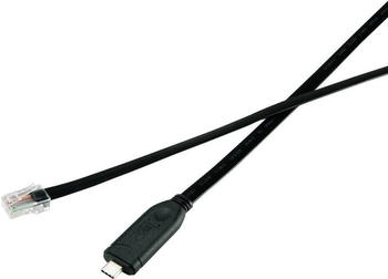 Renkforce USB-C RJ45 Adapterkabel [1x USB-C Stecker 1x RJ45-Stecker 8p8c] 3.00m Schwarz