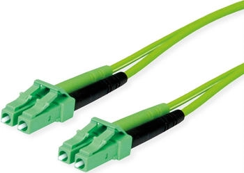Telegärtner LWL Rangierkabel 2xG50/100011535125 OM5 10m 1xLC Duplex lindgrün Netzwerk Video/Analog (100011535)