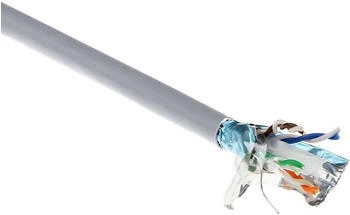 ACT CAT6A F/UTP solid twisted pair cable PVC AWG 23 CPR: B2ca 500m CAT6A F/UTP AWG23 (XS6121)