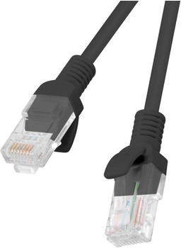 Lanberg PCU5-10CC-0150-BK 1,5m Cat5e U/UTP (UTP) Schwarz (PCU5-10CC-0150-BK)