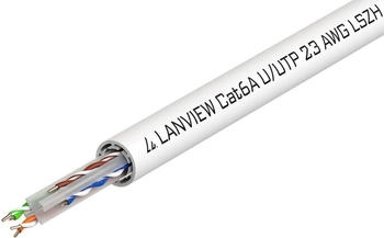 Lanview LVN122182. 500 m Cat6a U/UTP (UTP) 10000 Mbit/s (LVN122182)