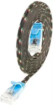 SLIM UT6 1 BL Cat.6 -Tough-Kabel U/UTP 1,0m blau (PKW-TOUGH-K6 1.0 BL)