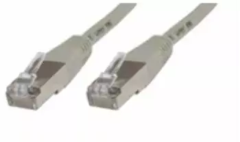 MicroConnect Cat5e 0.5m RJ-45 RJ-45 Grau Polyvinyl chloride (PVC) Cat5e (B-FTP5005)