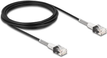 DeLock 80391 Schwarz 3 m Cat6a U/UTP (UTP) (80391)