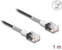 Wantec 7310, UTP-Patchkabel Cat.6A sw 0,2m RJ45 2,8mm 7310 sw 0,2m 4250367773109