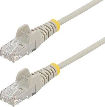 StarTech 5m Gray Slim CAT6 Ethernet Cable Snagless 28AWG LSZH Patch-Kabel RJ-45 (M) (N6PAT5MGRS)