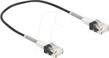 DeLock 80387 Schwarz Cat6a U/UTP (UTP) (80387)