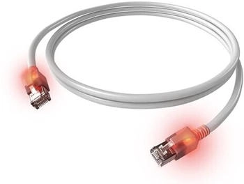 saCon S/FTP Kabel Kat.6A 0,5m weiss (21.15.2360)