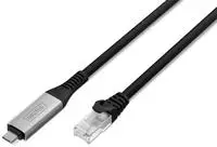 network cable - 15 m - black - Schwarz