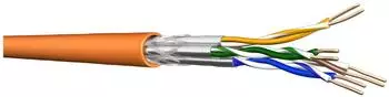 Draka Communication Cable Kat. 7 4P S/FTP AWG23 orang 60044549-Eca-T1