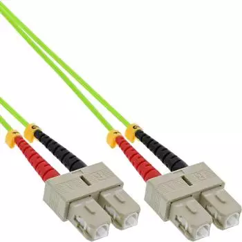 InLine LWL Duplex Kabel SC/SC 50/125µm OM5 10m Kabel Patchkabel LWL