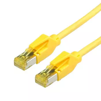 Draka Patchkabel Kat.6A (Class EA) S/FTP UC900 TM31 LSOH gelb 2m Twisted Pair Kabel