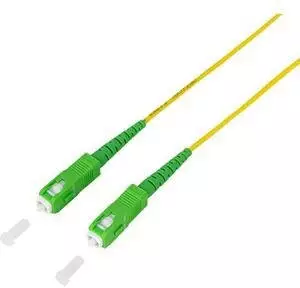 LogiLink FPSSC10 Simplex LWL Patchkabel SM OS2 SC/APC SC/APC 10 m