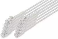 patch cable - 30 cm - grey - Grau