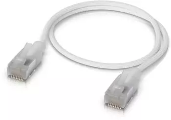 Ubiquiti Cat 6a 0,3m weiß UACC-CABLE-PATCH-EL-C6A-0.3M-W