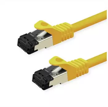 Value S/FTP Patchkabel Kat.8.1 LSOH Litze gelb Netzwerk CAT 8 (21.99.1822)