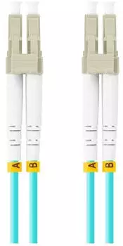 Lanberg Fiber Patchk. MM LC/UPC-LC/UPC DUPLEX 1m OM3 50/125 Multimode-Faser 1 m (FO-LULU-MD31-0010-TQ)