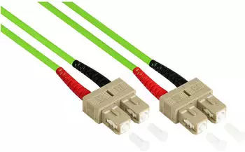 Good Connections LW-801SC5 Glasfaserkabel 1 m LSZH OM5 SC Grün (LW-801SC5)