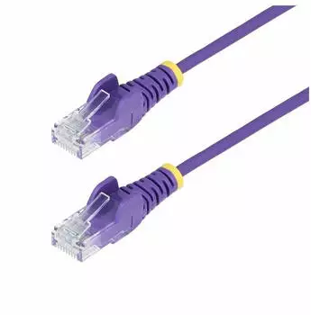 StarTech 3m Purple Slim CAT6 Ethernet Cable Snagless 28AWG LSZH Patch-Kabel RJ-45 (M) (N6PAT300CMPLS)