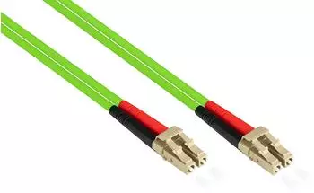Good Connections LW-8005LC5 Glasfaserkabel 0,5 m LSZH OM5 2x LC Grün (LW-8005LC5)