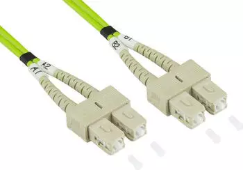 Good Connections LW-803SC5 Glasfaserkabel 3 m LSZH OM5 SC Grün (LW-803SC5)