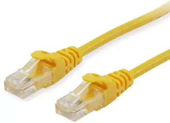 Equip CCA Patchkabel U/UTP 2xRJ45 Cat.6 gelb 7,5m (625465)