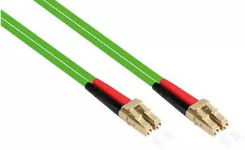 Good Connections LW-802LC5 Glasfaserkabel 2 m LSZH OM5 LC Grün (LW-802LC5)