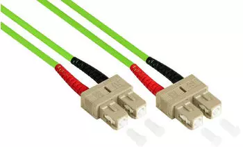 Good Connections LW-810SC5 Glasfaserkabel 10 m LSZH OM5 SC Grün (LW-810SC5)